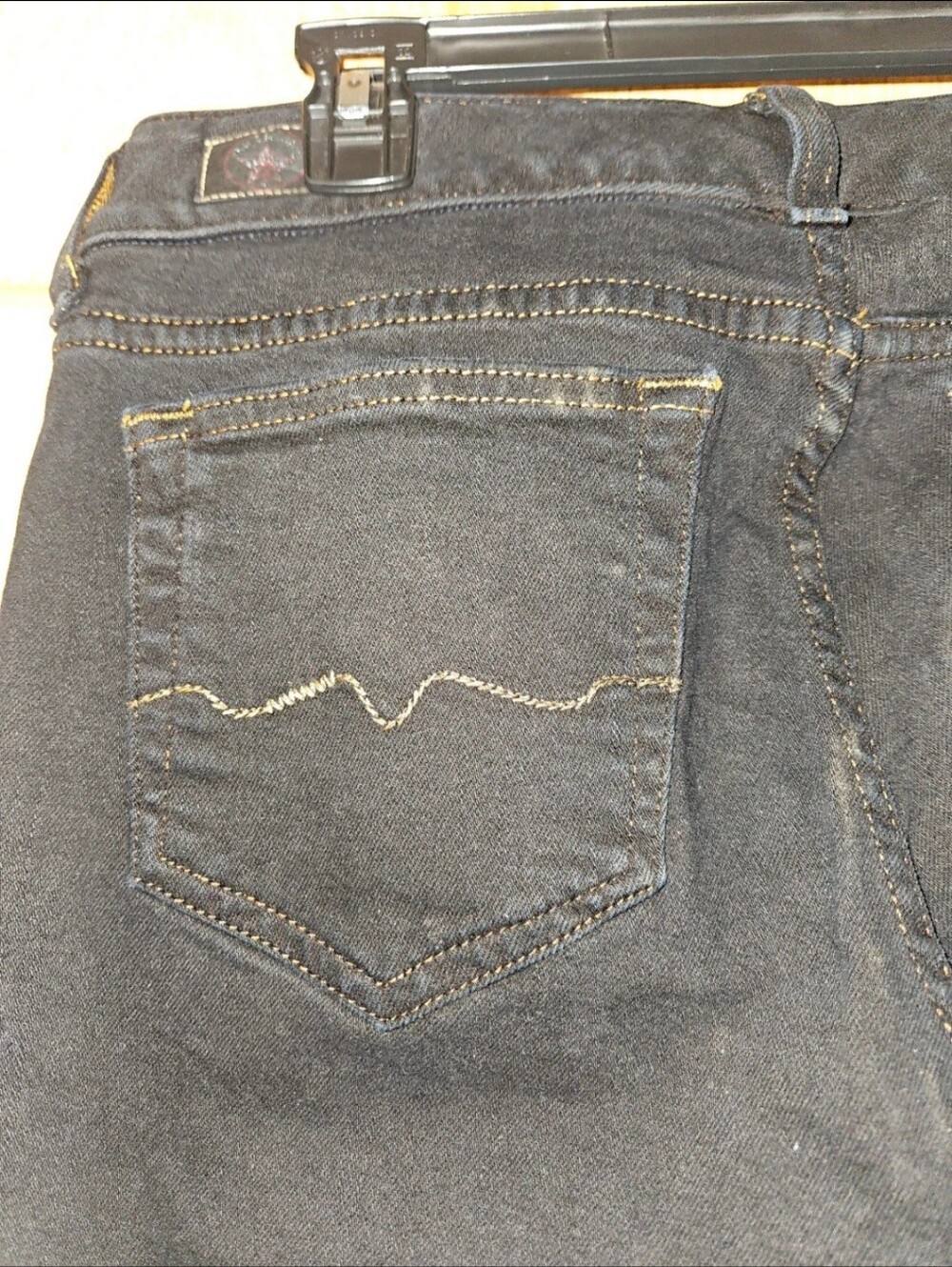 Red Engine Vintage Denim Straight Leg Jeans - Picture 7 of 9